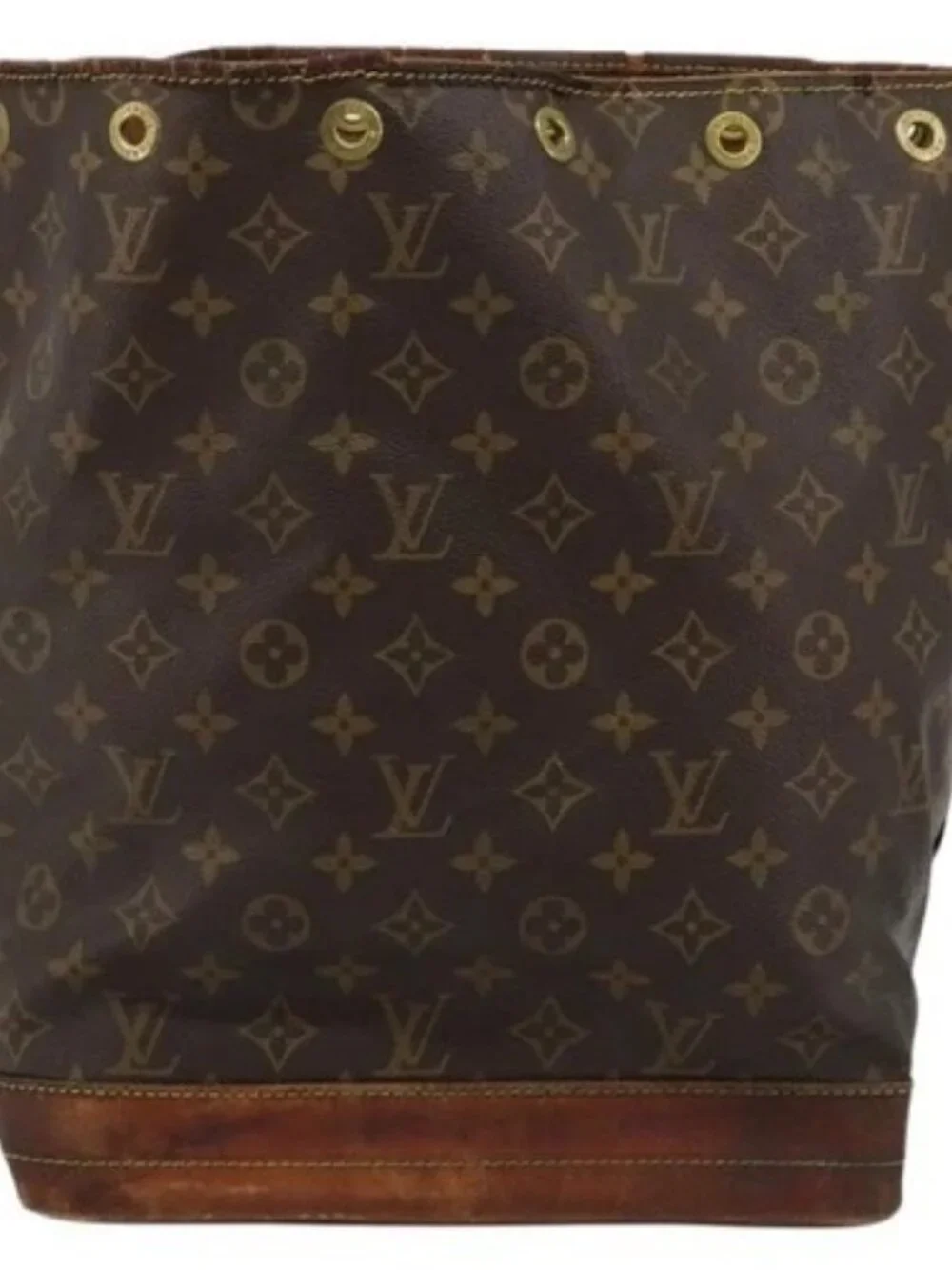 LOUIS VUITTON Monogram Noe Shoulder Bag M42224 LV Auth 67941
